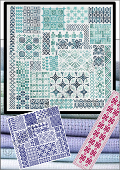 CS0011 - Cross Stitch Sampler - 5.00 GBP